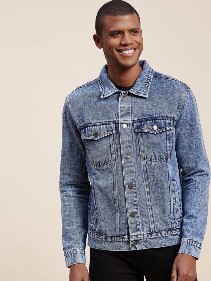 Mufti blue denim jacket store