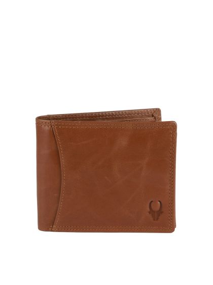 Puma men brown genuine leather wallet hot sale