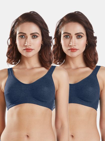 Buy Inner Sense Organic Cotton Antimicrobial Seamless Side Support Bra With  An Extender - Bra for Women 20000912