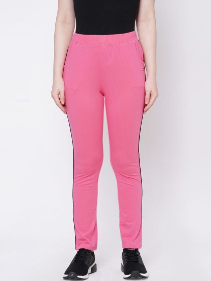 Sweet dreams striped womens track pants clearance