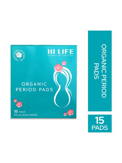 Rash-Free Sanitary Pads for women | Organic Cotton Pads | All XL : Box of  15 Pads - with Disposable bags | MADE SAFE Certified