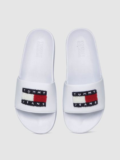 Pink tommy sales hilfiger sliders