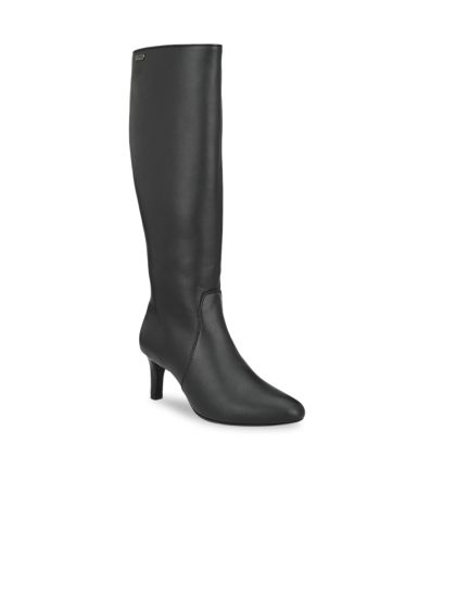Buy London Rag Women Quilted High Heeled Calf Length Winter Boots
