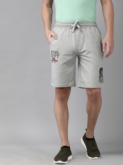 Van Heusen Regular Fit Smart Tech Easy Stain Release Shorts - Grey