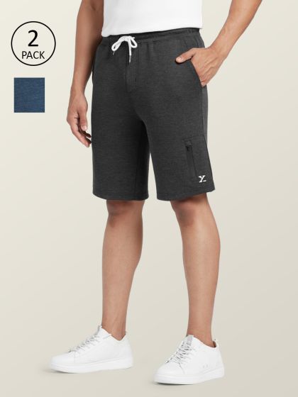 Buy Nike Men Blue AS M NSW SHORT FT GX 1 Solid Regular Fit Sports