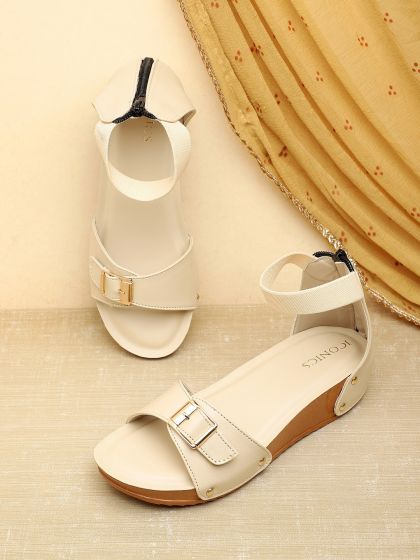 Beige sales mules heels