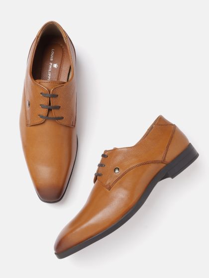 Louis philippe leather hotsell shoes
