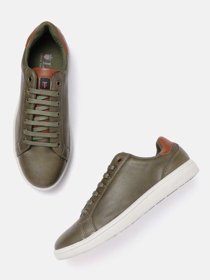 Buy Louis Philippe Men White Sneakers 
