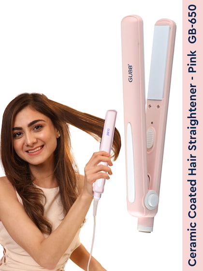 Buy Bronson Professional Unisex Pink Mini Hair Straightener With Ceramic  Plates - Hair Appliance for Unisex 9359373 | Myntra