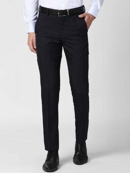COMBRAIDED Slim Fit Men Black Trousers  Buy COMBRAIDED Slim Fit Men Black  Trousers Online at Best Prices in India  Flipkartcom
