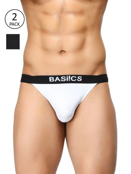 Buy BASIICS By La Intimo Men Pack Of 2 Briefs BCSBR040B036 - Briefs for Men  1692163