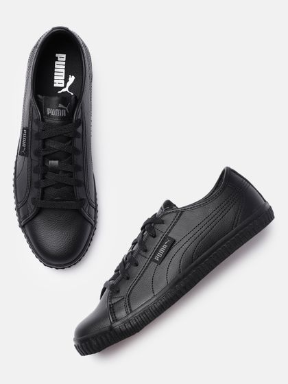 woods black luxury sneakers