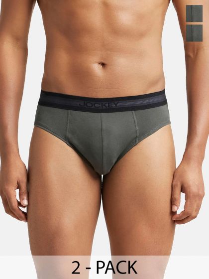 US14 Super Combed Cotton Brief with Ultrasoft Waistband