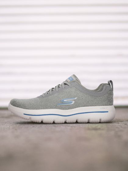 Buy Skechers Men Charcoal Grey GOwalk 