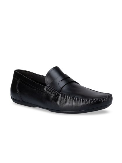 Draaien Reis Op de grond Buy Dune London Men Charcoal Grey Leather Brogues - Casual Shoes for Men  6967894 | Myntra