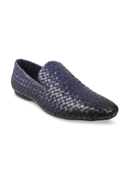 Buy J.FONTINI Men Olive Textured Formal Loafers Formal Shoes for
