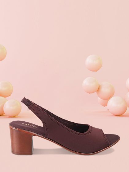 Buy Steve Madden Women Nude Coloured Solid Sandals Heels for