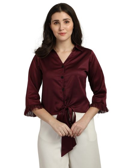 LOUIS PHILIPPE Men Solid Formal Maroon Shirt - Buy LOUIS PHILIPPE Men Solid  Formal Maroon Shirt Online at Best Prices in India | Flipkart.com
