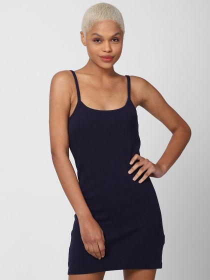 Buy H M Women Grey Vest Dress Dresses for Women 10379317 Myntra