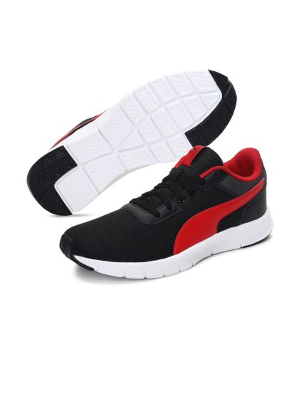 Buy Puma Men Black Electron Street Knit Sneakers Casual Shoes
