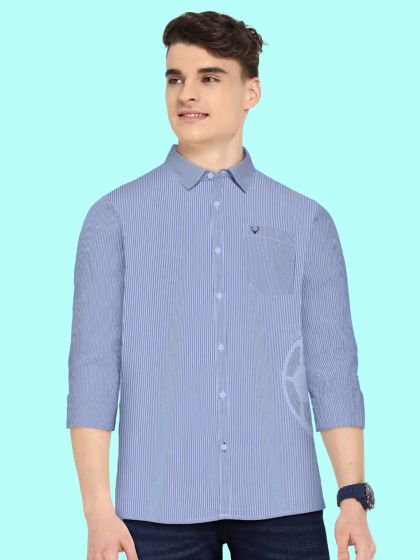 Allen solly shop denim shirt