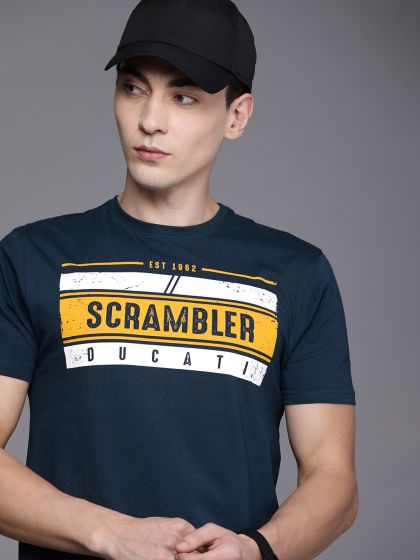 Buy Spunk Men Grey Melange Navy Polo T Shirt Tshirts for Men