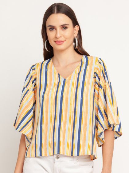 Zink london yellow shop top