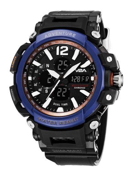 Buy Skmei Men Black Analogue And Digital Watch 1117 BK Watches