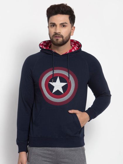 Captain america sweatshirt mens online