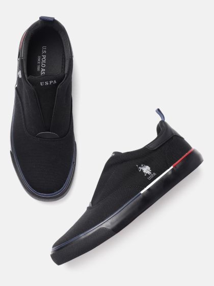 Buy Puma Men Black Streetballer Mid Zipper Mid Top Sneakers
