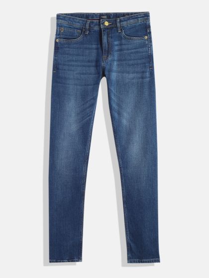 Buy Allen Solly Junior Boys Skinny Fit Heavy Fade Stretchable