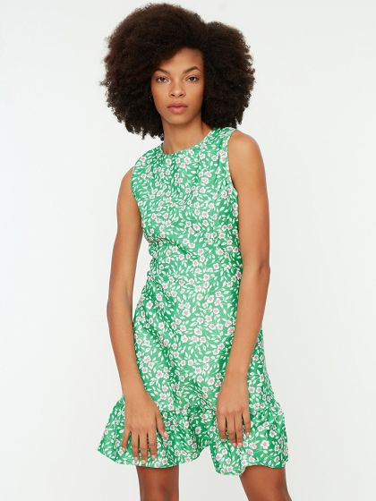 Zalora sale green dress