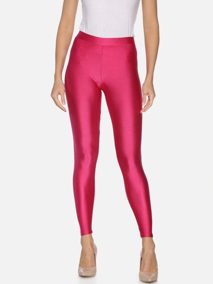 Buy GO COLORS Girls Slim Fit Nylon Shimmer Leggings Gold6 Years at  Amazonin