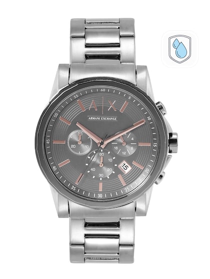 Buy Armani Exchange Men for AX2429 Steel Watch Bracelet Black - | Myntra Style Men 16524852 Stainless Analogue Watches