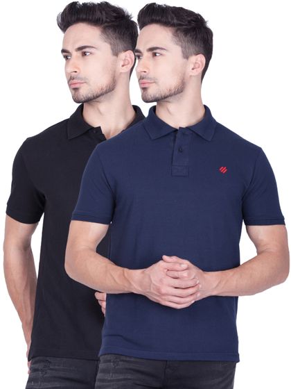 Buy ONN Pack Of 2 Polo T Shirts 