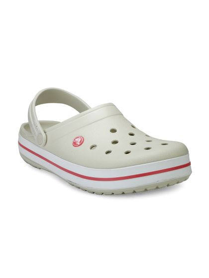 Buy Crocs Men Grey Clogs - Flip Flops 