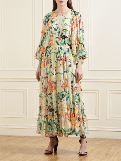 Ted baker hotsell pink maxi dress