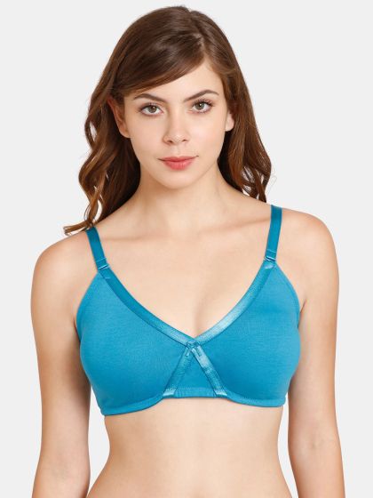 Style Dunes Women's Cotton Bra - Seamless Non Padded Non Wired