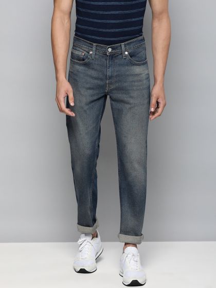 Buy Levis Men Blue 501S Skinny Fit Mid Rise Low Distress