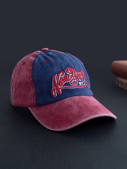 New Era Men Embroidered Baseball Cap (Onesize) by Myntra