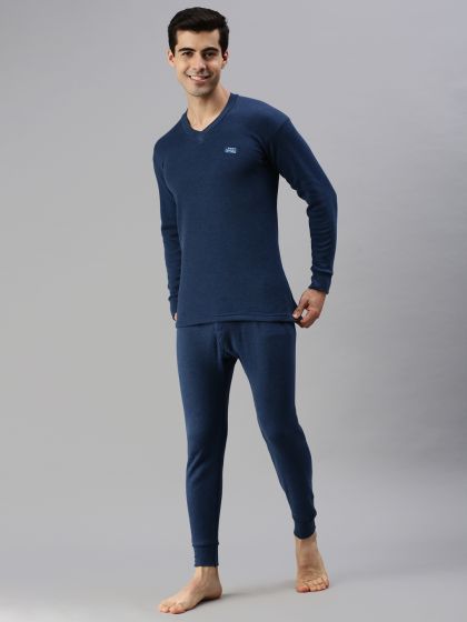 Buy Lux cotts Wool Men Cotton Thermal Set - Assorted Online at Low Prices  in India 