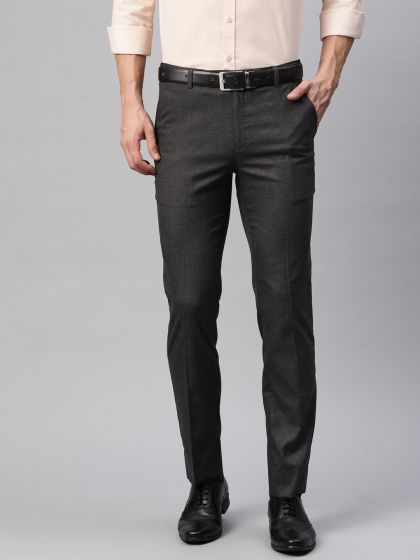 Black Formal Pants For Men  Slim Fit Black Formal Trouser For Men Off   Dilutee India