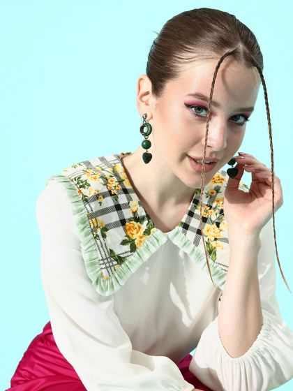 Peter pan collar necklace forever 21 hot sale