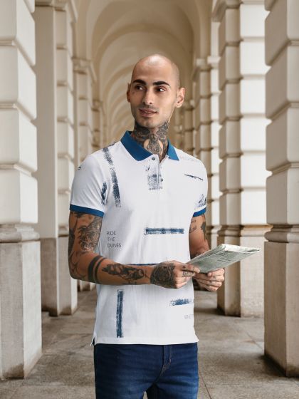 Puma diamond jacquard hotsell polo