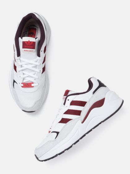 Originals women's swift shop run shoes black maroon