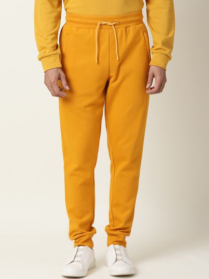 Mustard joggers mens outlet
