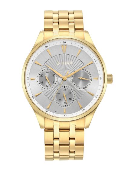 Buy Titan Men Steel Analogue Watch 1733BM01 Watches for Men