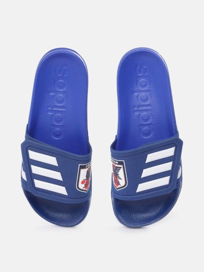 Buy ADIDAS Unisex Blue Duramo Slide Printed Flip Flops Flip
