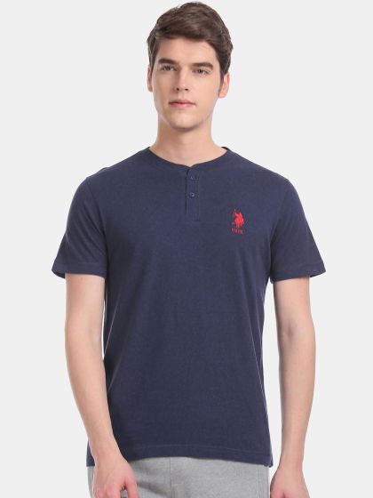 Buy U.S. Polo Assn. Pure Cotton Slim Fit T Shirt - Tshirts for Men 23900478