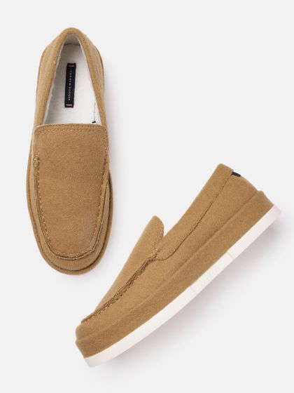 Tommy hilfiger sale tan loafers